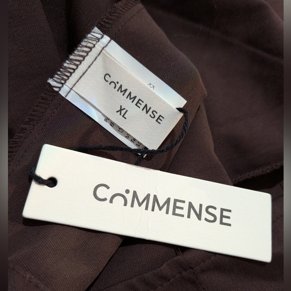 Commense Metal Detail Draped Shirt - Picture 12 of 12